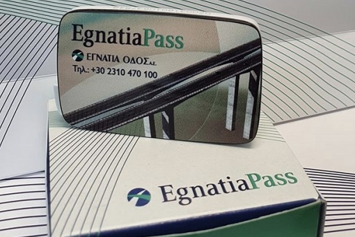 EgnatiaPass uređaj za naplatu putarine Grčka kako izgleda grčki TAG 2026