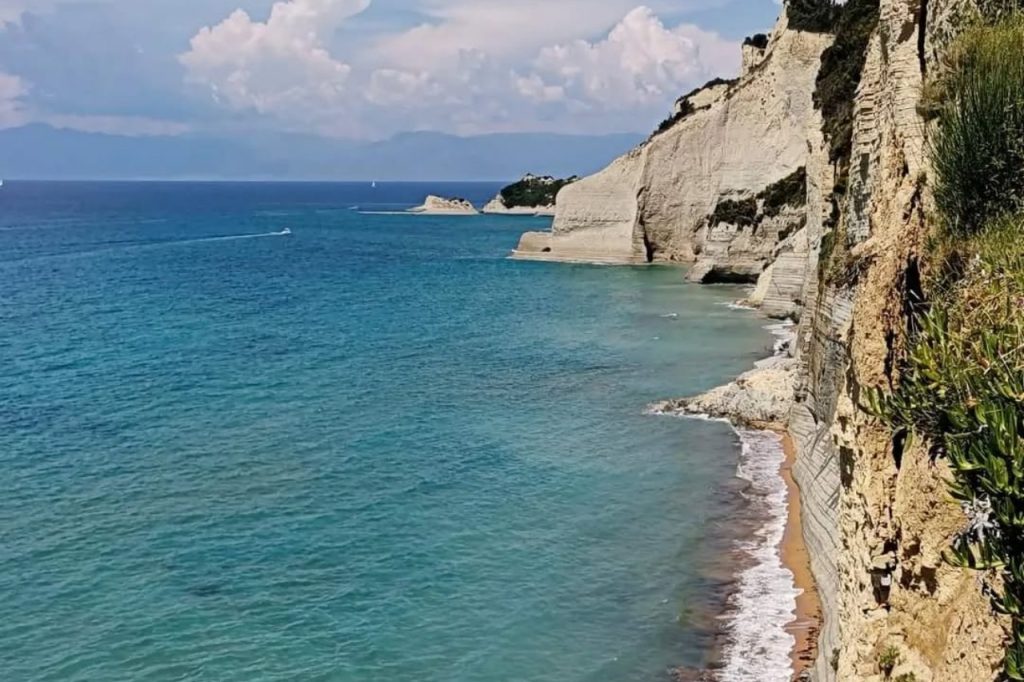 Canal d’Amour u Sidariju na ostrvu Krf – poznate stene i more