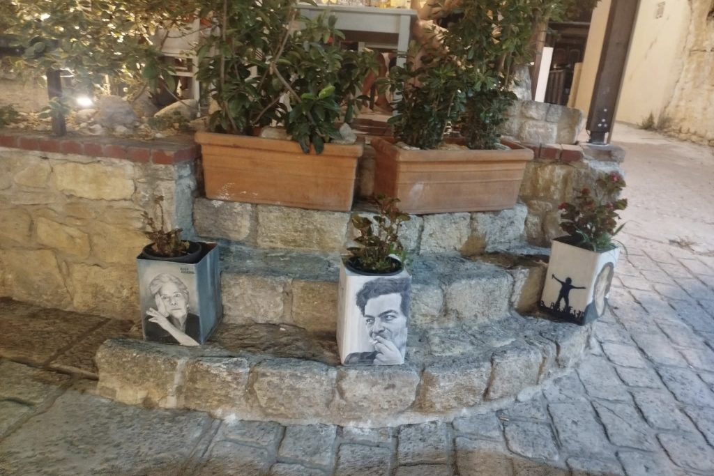 Pogled na more i ambijent Afitosa na Kasandri Halkidiki