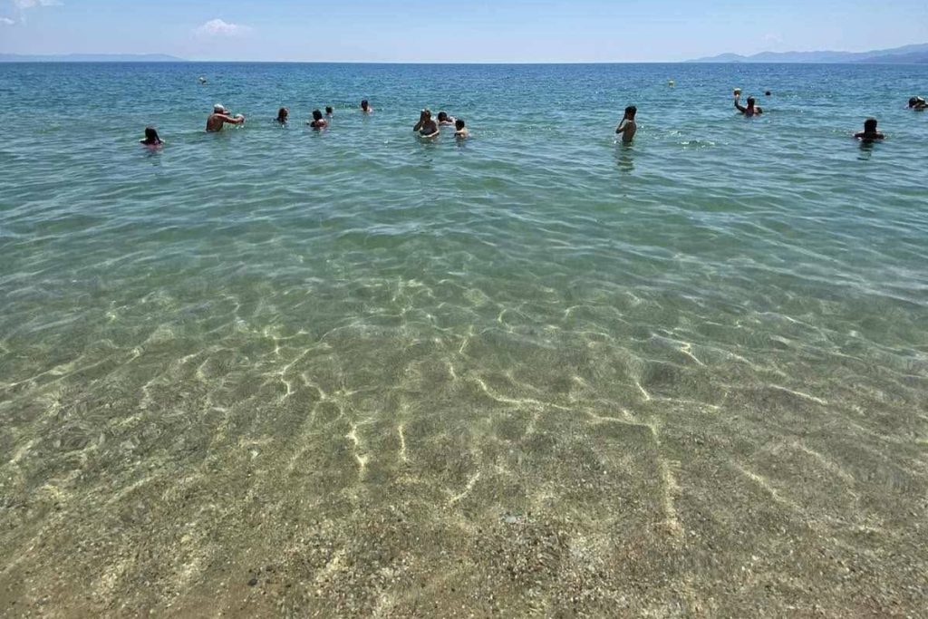 Kristalno čisto more u Asprovalti idealno za kupanje