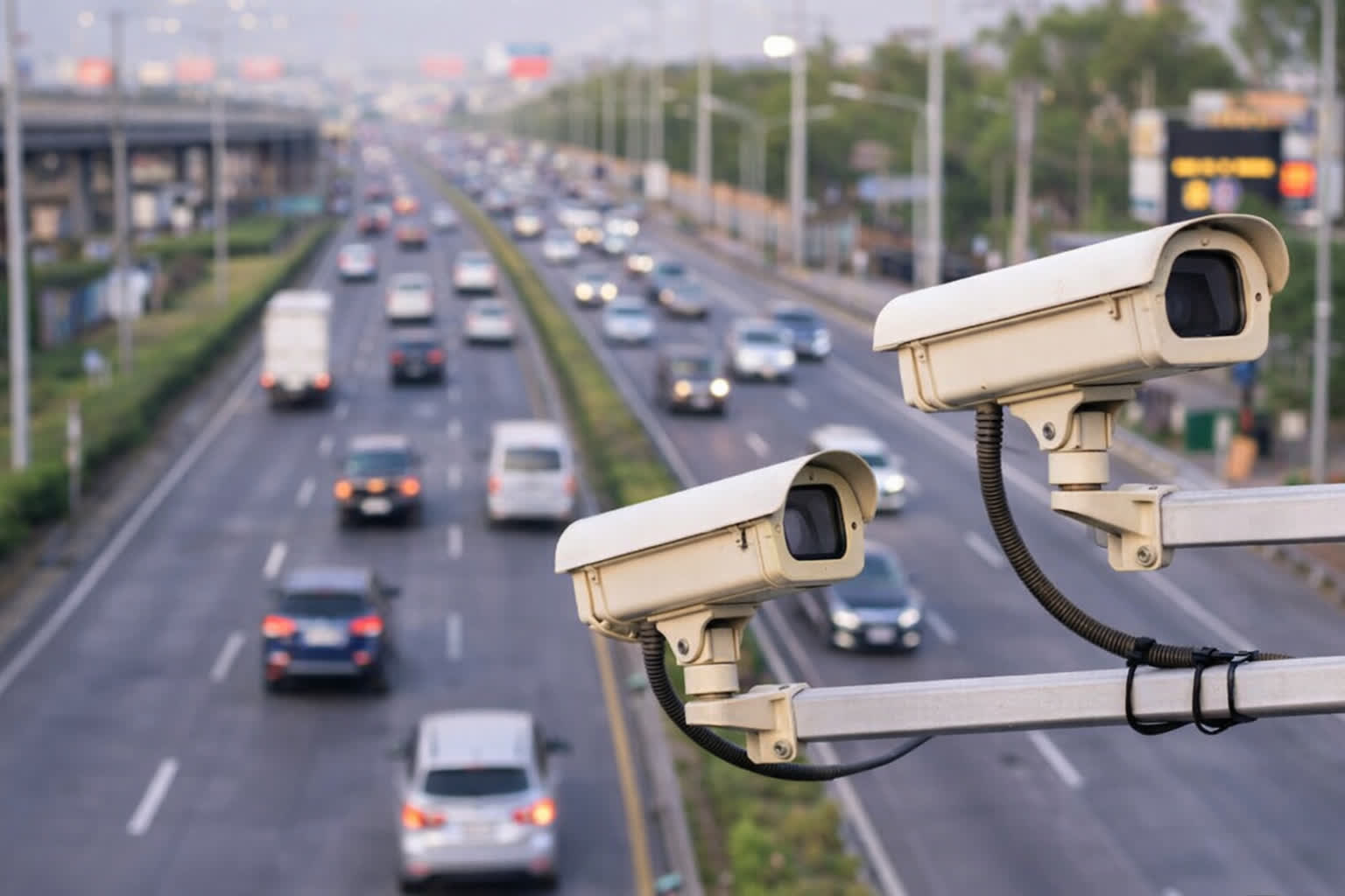 AI kamere iznad autoputa u Grčkoj i kontrola saobraćajnih prekršaja