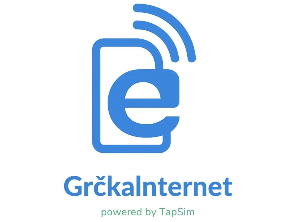 GrčkaInternet logo powered by TapSim za eSIM internet u Grčkoj