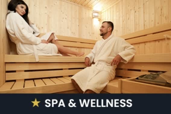 Nest Suites Skoplje – spa i wellness zona sa saunom za opuštanje gostiju