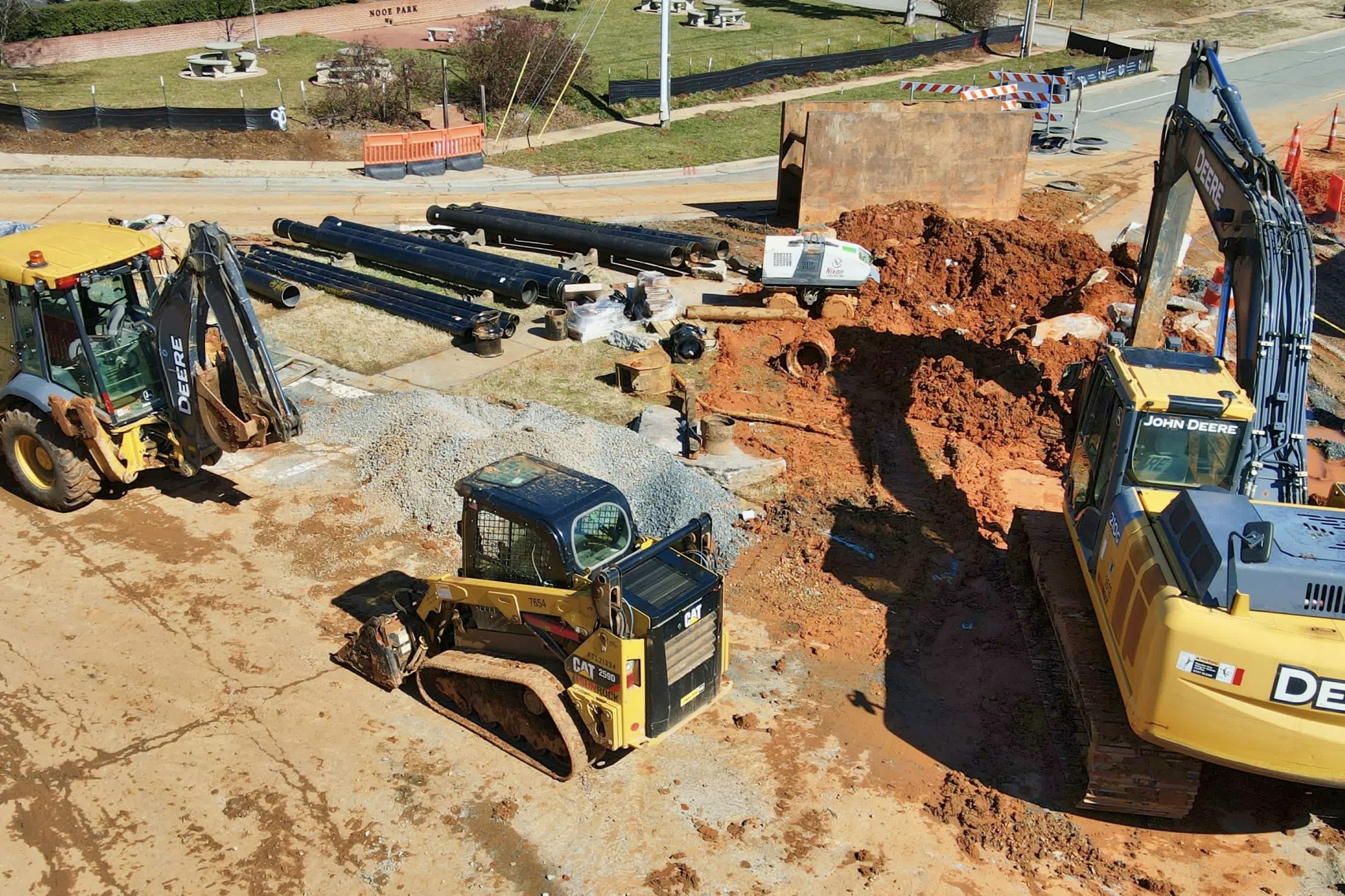 Radovi na putu od granice ka Solunu – izgradnja i proširenje saobraćajnice