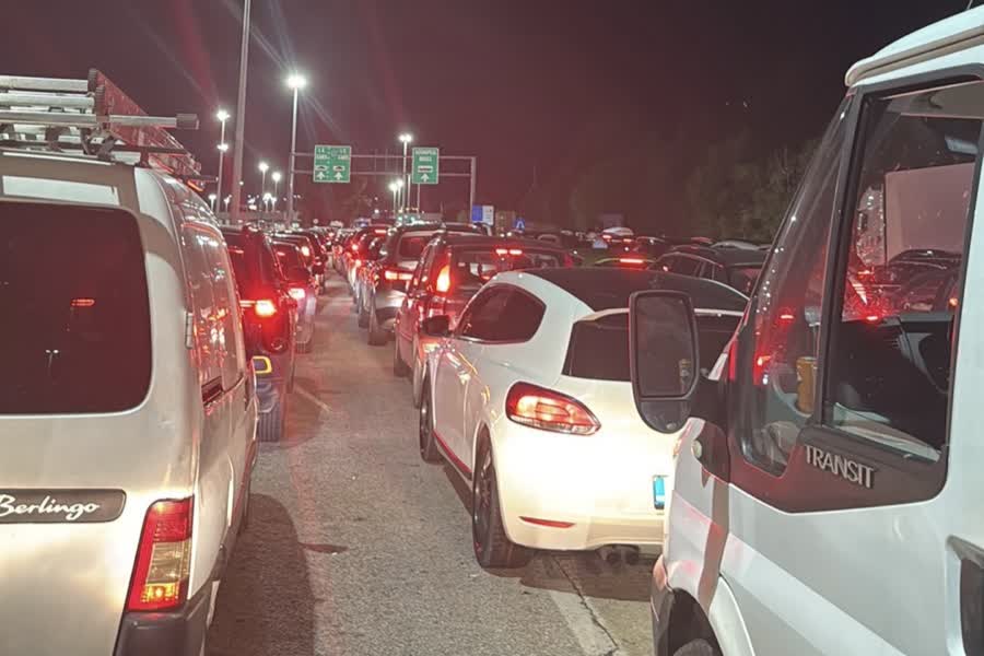 Gužva na granici na putu do Grčke tokom početka letnje sezone