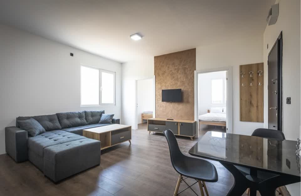 Prostran dnevni prostor Rivi Apartments Mrzenci